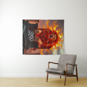 Solar Throne Leo Wall Tapestry タペストリー (インサイチュ(横))