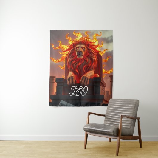 Solar Throne Leo Wall Tapestry タペストリー (インサイチュ)