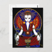 "Solara"の日曜日女神の火の天使の郵便はがき ポストカード (正面/裏面)