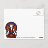 "Solara"の日曜日女神の火の天使の郵便はがき ポストカード (裏面)