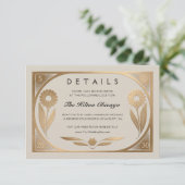 SOLARA I : Carte de détails de mariage エンクロージャーカード (スタンド正面)