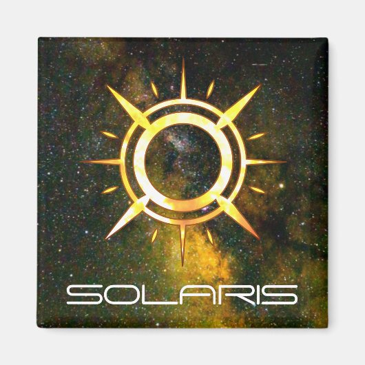 Solaris 2インチマグネット マグネット (正面)