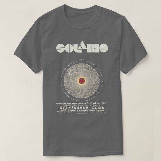 SOLARIS 70sカルト映画 Tシャツ (デザイン正面)