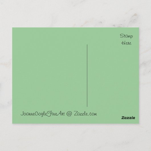 Solarized Hibiscus Photography – はがき (裏面)