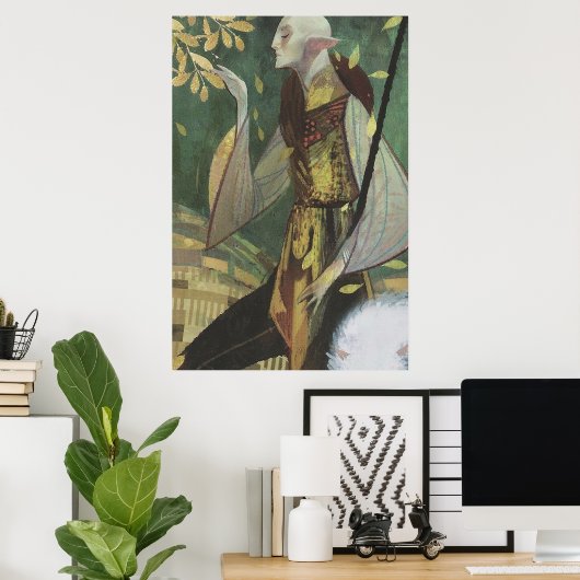 solas tarot card ポスター (ホームオフィス)