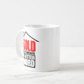 「SOLD」が大好きな4文字 コーヒーマグカップ (正面左)