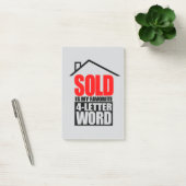 「SOLD」が私の一番好きな4文字 ポストイット (オフィス)