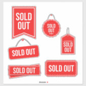 Sold Out シール (シート)
