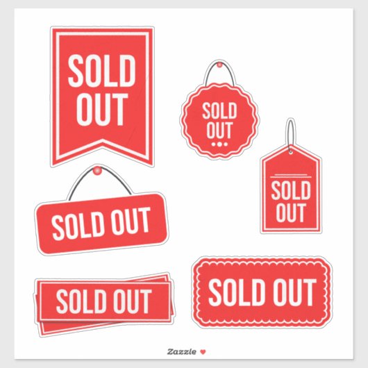 Sold Out シール (シート)