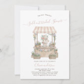 Sold Out flower Farmer Market Bridal Shower 招待状 (正面)