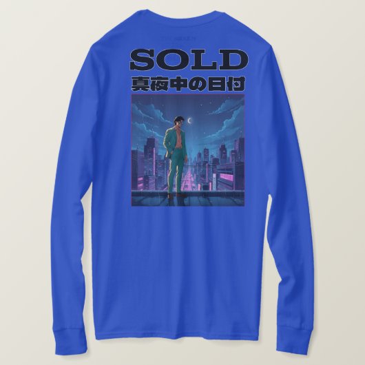 SOLD Tシャツ (デザイン裏面)