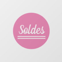 Soldes autocolantスタンプ注vitrine magasins