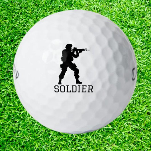 SOLDIER ミリタリーゴルフギフト! ゴルフボール