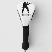 SOLDIER ミリタリー ゴルフヘッドカバー (正面)