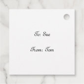 Soldier and Lover フェイバータグ (裏面)