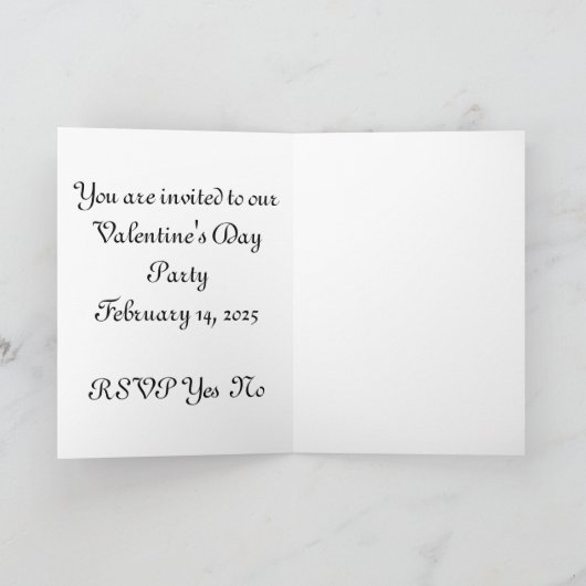 Soldier and Lover 招待状 (内部)