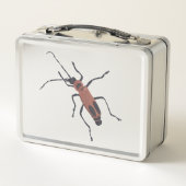 Soldier Beetle Painting on Metal Lunch Boxes メタルランチボックス (裏面)