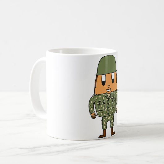 Soldier Egg コーヒーマグカップ (正面左)
