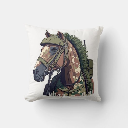 Soldier Life Valor Victory Survivor Breast Cancer クッション (正面)