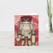 Soldier Nutcracker Photo Folded Note Card ノートカード (正面)