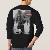 Soldier with 4 wheels. ONEIGHTH Tokyo original Tシ Tシャツ (裏面)