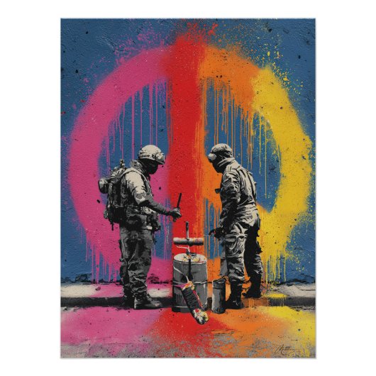 Soldiers of Peace – Street Art Rebellion ポスター (正面)
