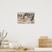 soldiers respond to a small arms attack ポスター (キッチン)