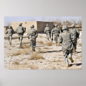 soldiers respond to a small arms attack ポスター (正面)