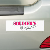 SoldiersGirl バンパーステッカー (車上)