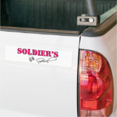SoldiersGirl バンパーステッカー (トラック上)