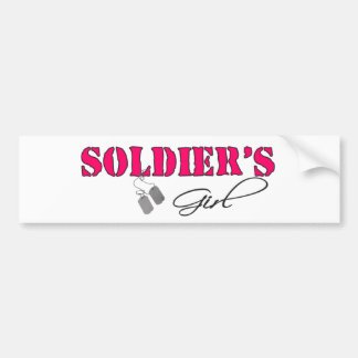 SoldiersGirl バンパーステッカー