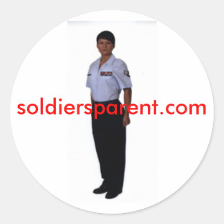 soldiersparent.com ラウンドシール