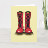 Sole Mate Love Boots Card カード (正面)