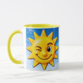  soleil ciel bleu マグカップ (左)