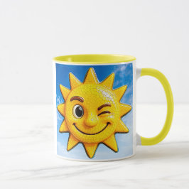 soleil ciel bleu マグカップ