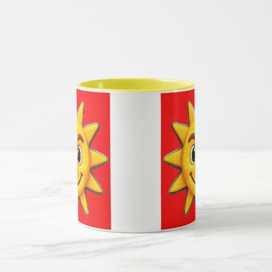 Soleil cool clin d'oeil マグカップ (中央)