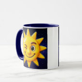 soleil fond étoilé マグカップ (正面左)