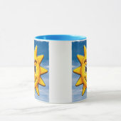 soleil joyeux avec clin d’œil マグカップ (中央)