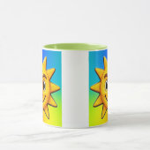 Soleil souriant multicolore  マグカップ (中央)