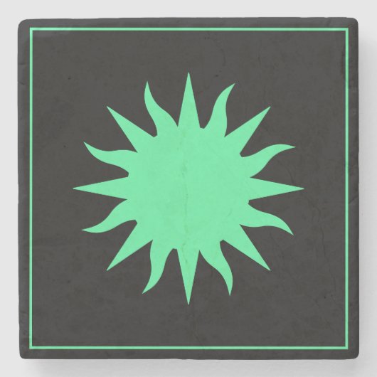 Soleil Sun Sonne ストーンコースター (正面)