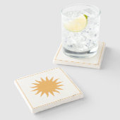 Soleil Sun Sonne ストーンコースター (横)