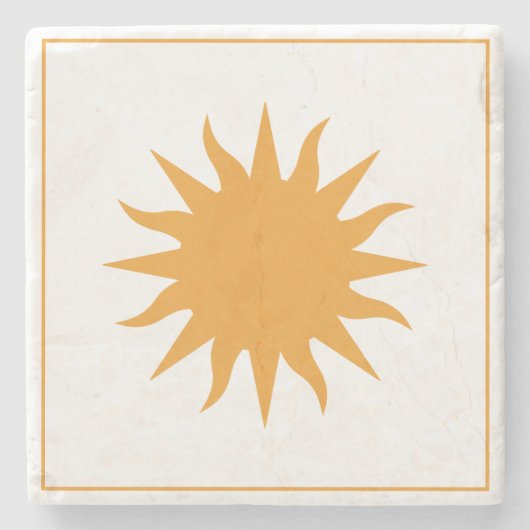 Soleil Sun Sonne ストーンコースター (正面)