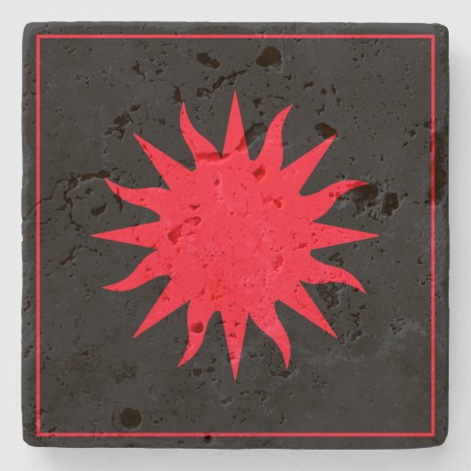 Soleil Sun Sonne ストーンコースター (正面)