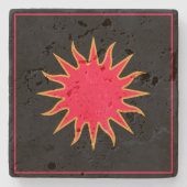 Soleil Sun Sonne ストーンコースター (正面)