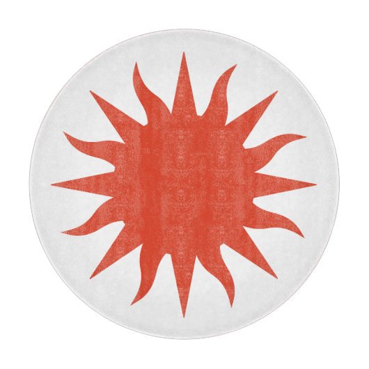 Soleil Sun Sonne Sole カッティングボード (正面)