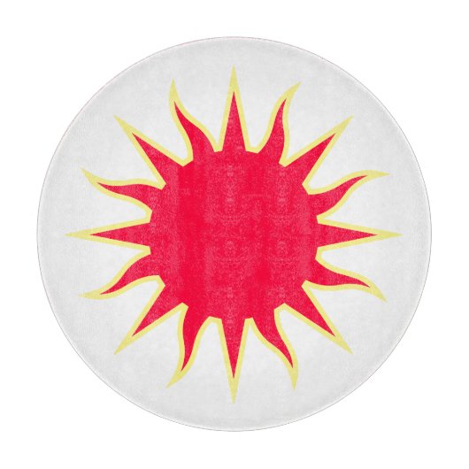 Soleil Sun Sonne Sole カッティングボード (正面)