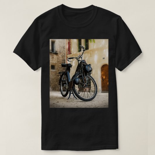 Solex補助モーター付き自転車 Tシャツ (デザイン正面)