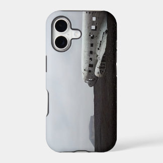 SólheimasandurのiPhoneの場合の衝突された飛行機