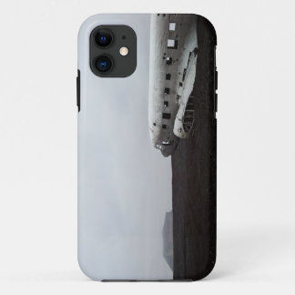 SólheimasandurのiPhoneの場合の衝突された飛行機 iPhone 11 ケース