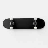 Solid Black Skateboard for Urban Street Style スケートボード (横)